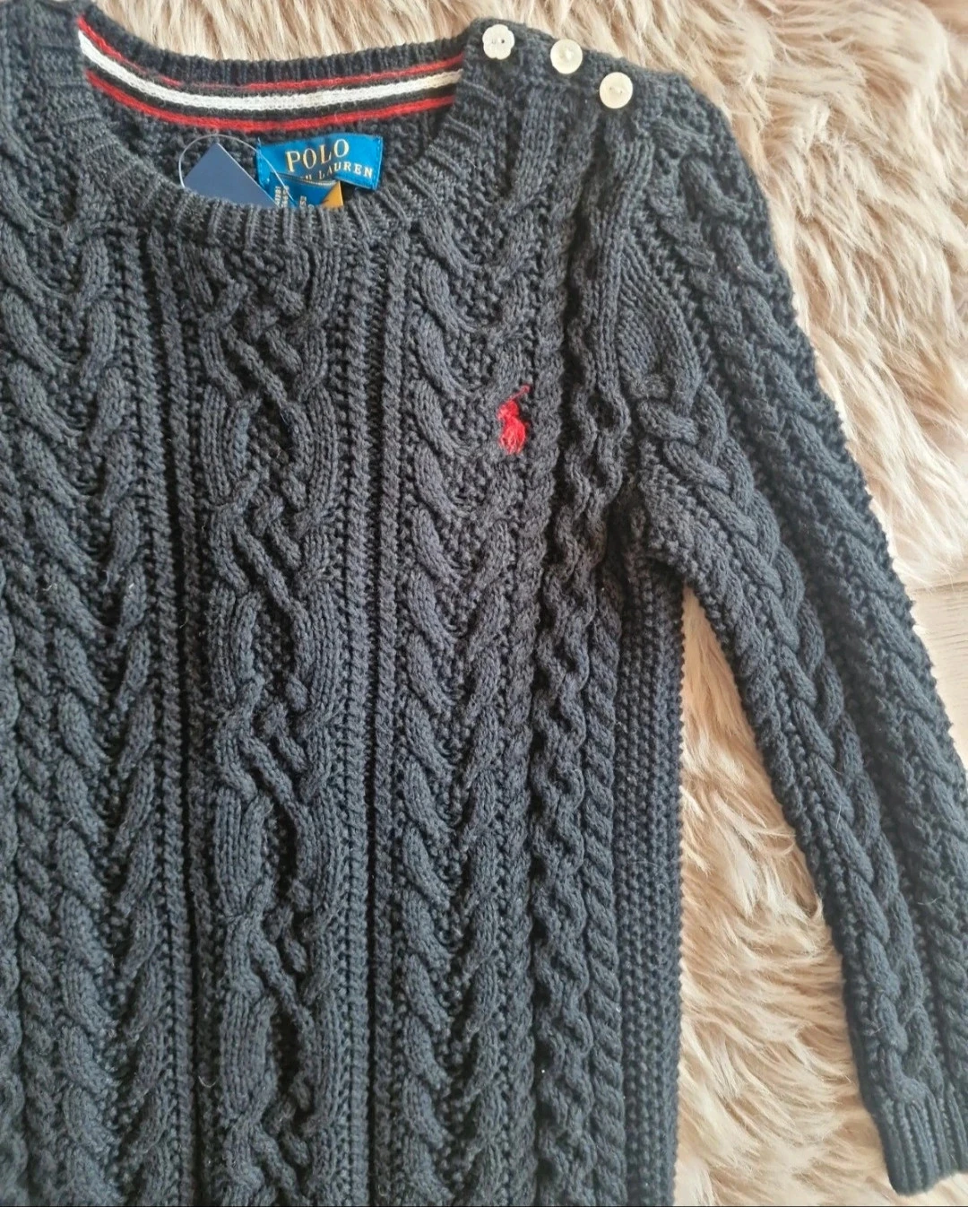 Ralph Lauren meisjes trui-jurk – photo 2